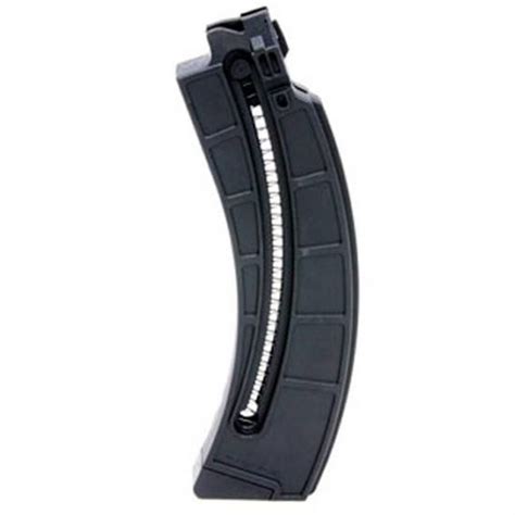 Mandp 15 22 magazine 100 round in stock - Genuine factory magazine for the M&P 15-22 chambered in .22 LR. Available in a 25 round Flat Dark Earth color, or a 10 round black magazine. Magazine Restriction.